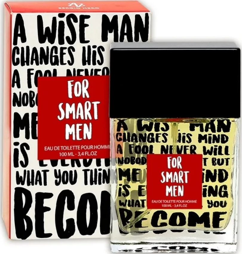 

Туалетная вода мужская Sergio Nero For Smart Men 100 мл, For Smart Man, 100 мл