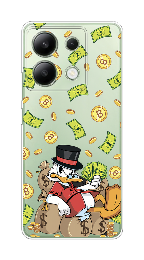 

Чехол на Xiaomi Redmi Note 13 4G (Global) "Скрудж Макдак в красном", Красный;черный;коричневый;прозрачный, 321050-1