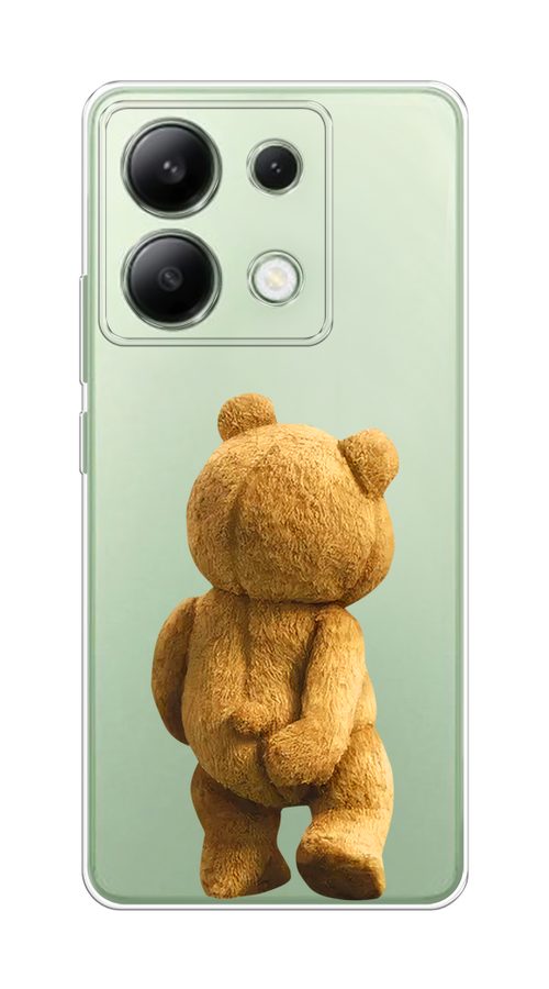 

Чехол на Xiaomi Redmi Note 13 4G (Global) "Медвежья спина", Коричневый;прозрачный, 321050-1