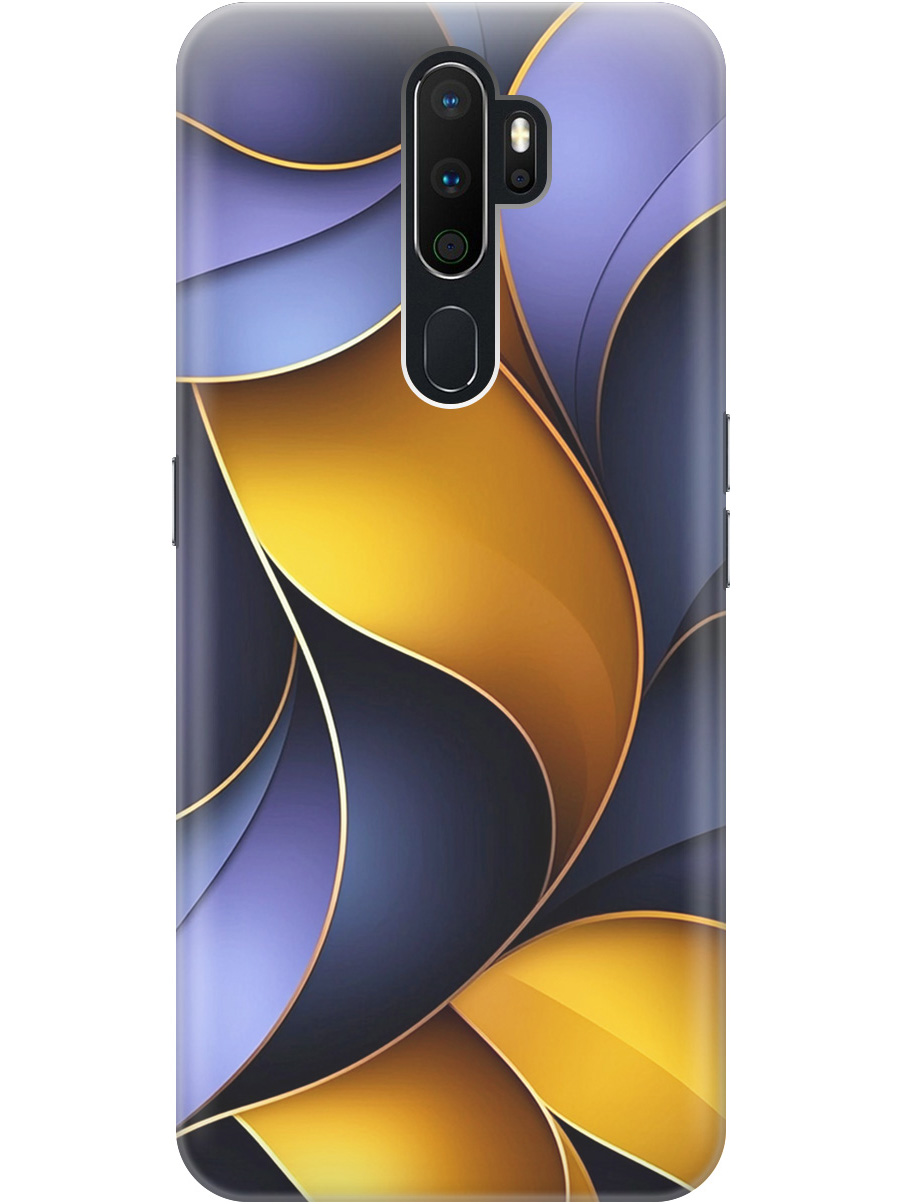

Силиконовый чехол на Oppo A5 (2020) / A9 (2020) с принтом "Желто-сиреневые изгибы", Прозрачный;желтый;фиолетовый, 726151331
