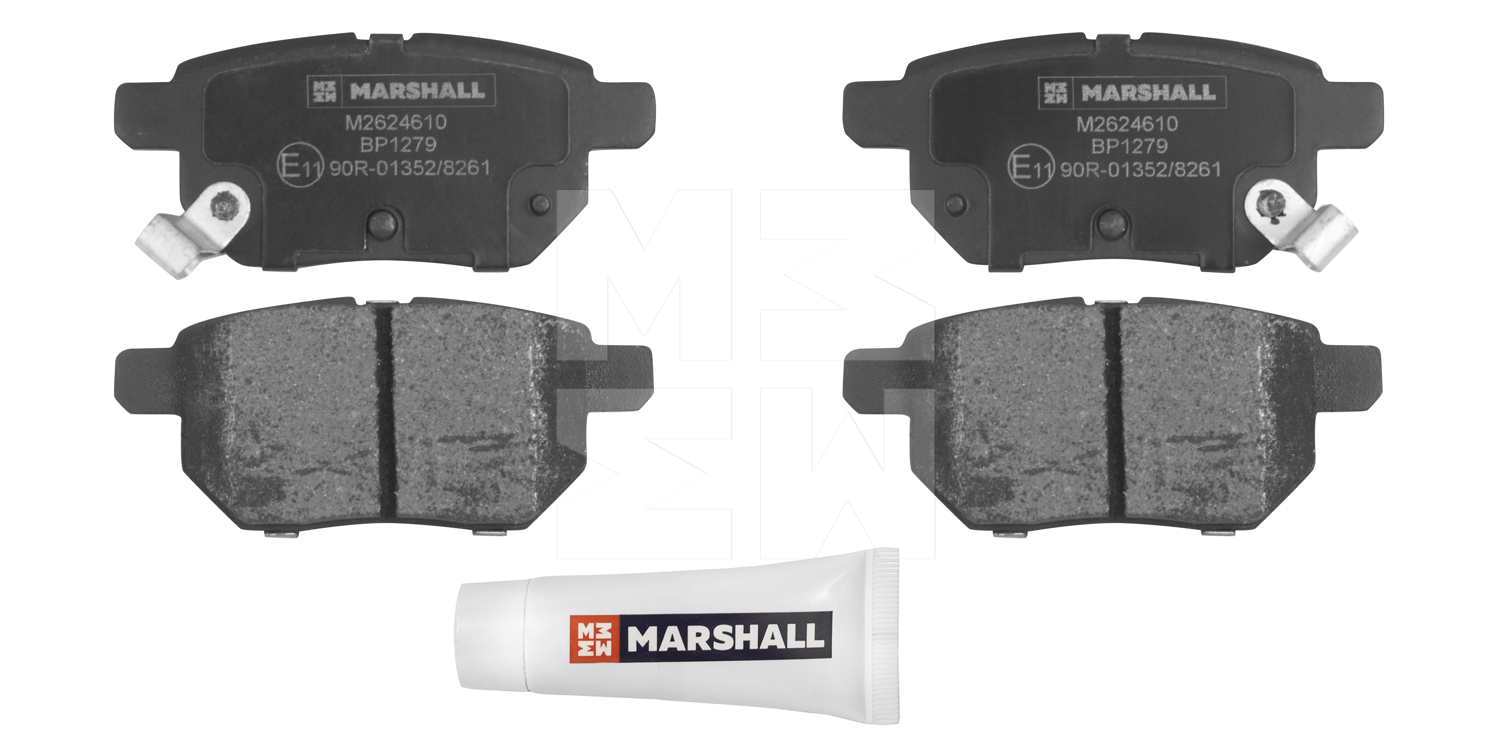 

Тормозные колодки дисковые задние Toyota Auris (E15) 07-, Toyota Corolla (E15, E18) 06- ;