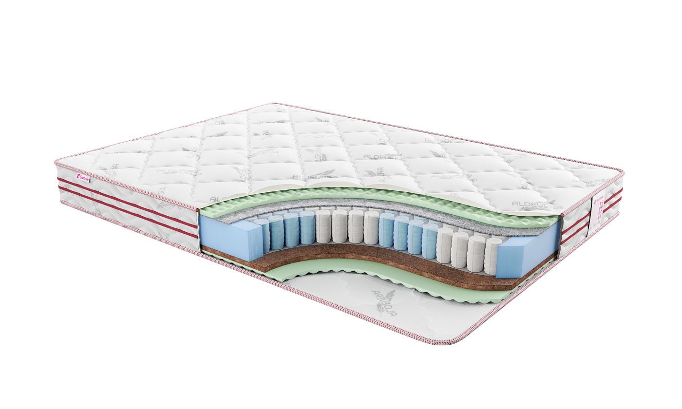 

Матрас Sontelle Sante Castom swan 80x200, Белый, Sante Castom swan