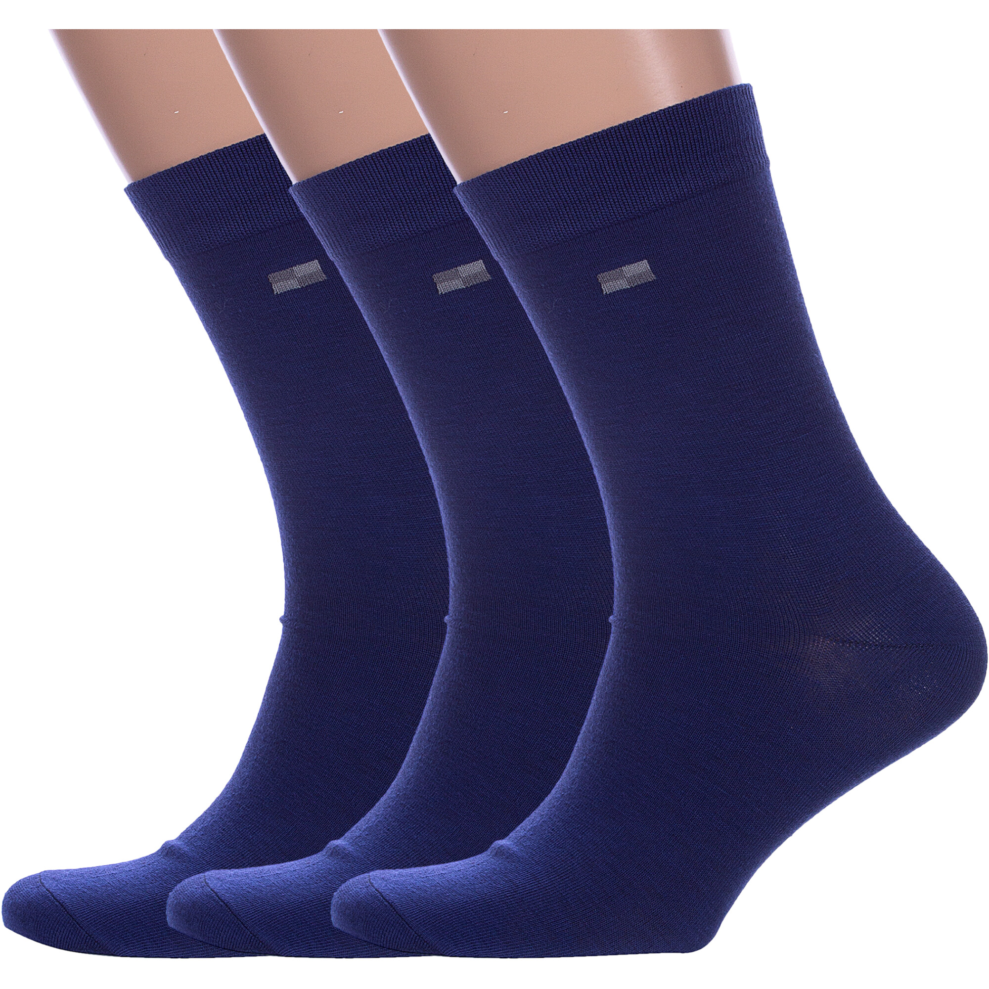 Комплект носков мужских Hobby Line 3-Нм061-03 синих 39-44, 3 пары