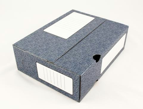 Папка архивная картон Миасс 230х320 75мм А4 с клапаном микрогофрокартон