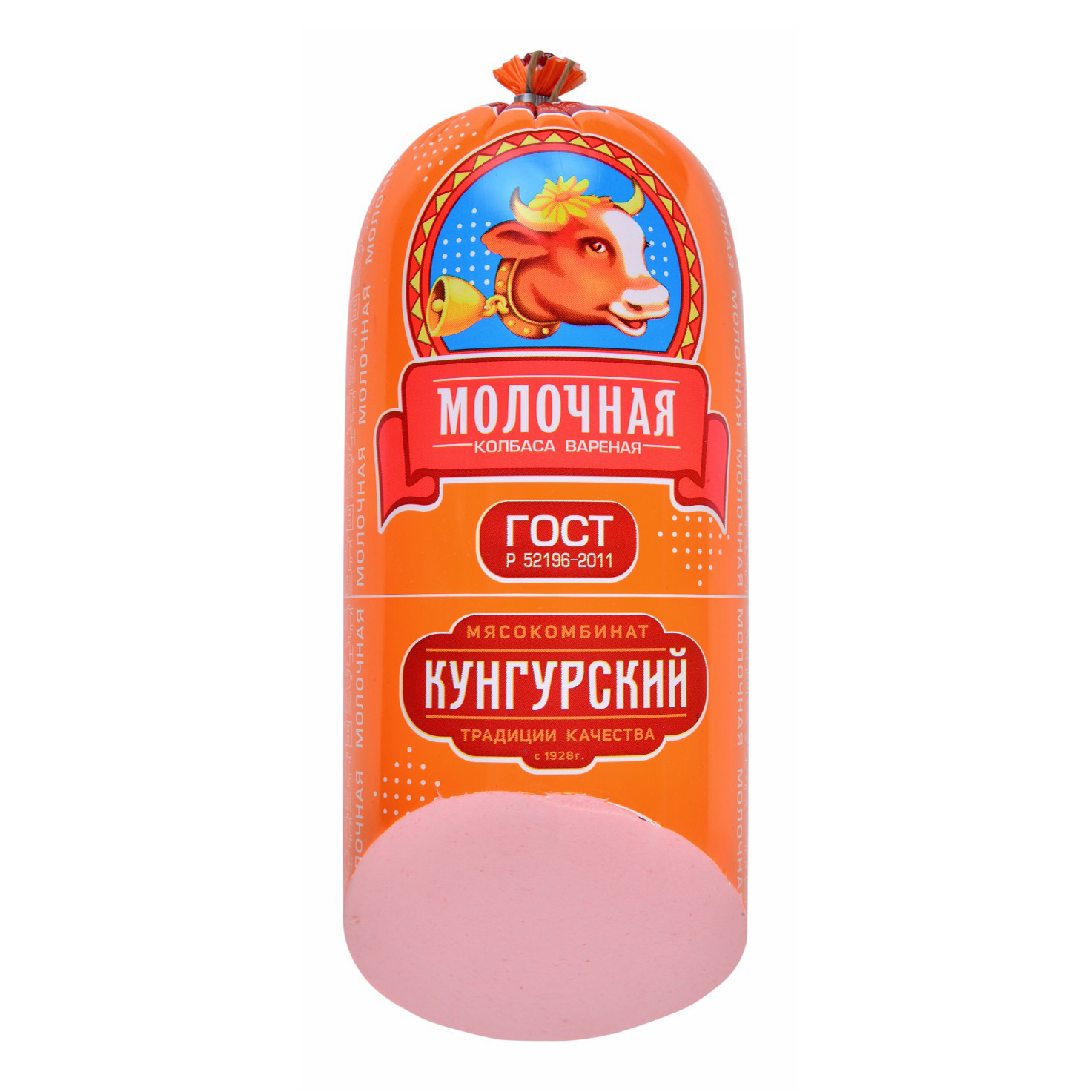

Колбаса вареная Кунгурский МК Молочная ГОСТ +-500 г
