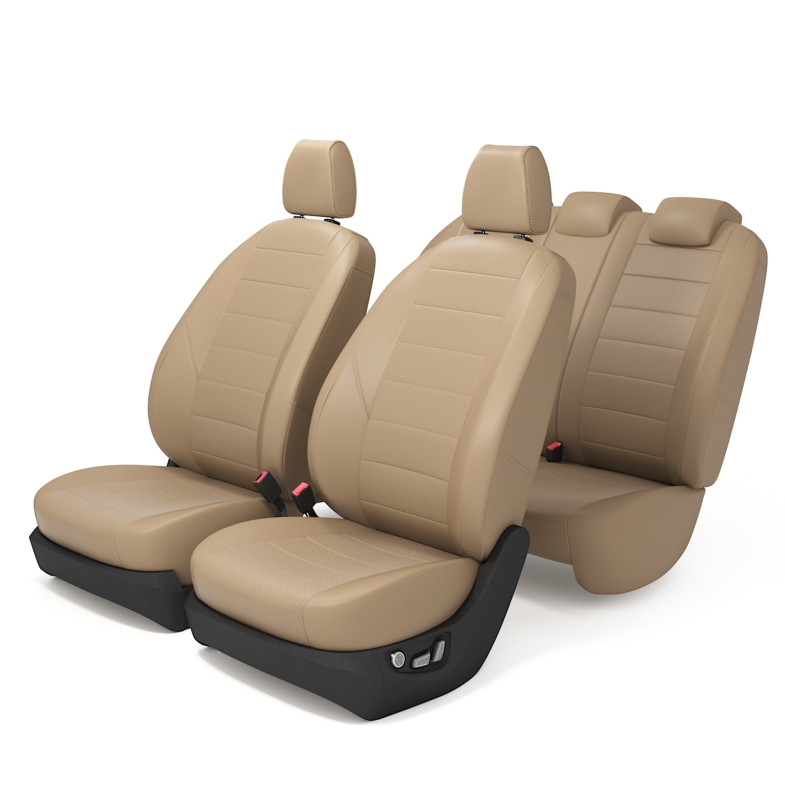 

Чехлы на сиденья для Geely FC с 2008 по 2016 год, Экокожа, Бежевый, LVisionFC20062011