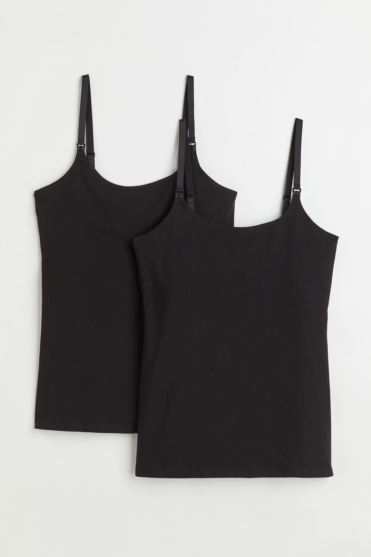 

Комплект топов женских H&M 534164034 черных XL (доставка из-за рубежа), Черный, 0534164034