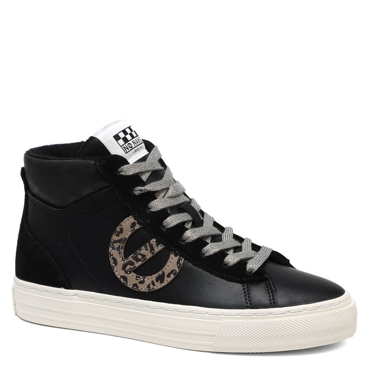 

Кеды женские No Name STRIKE MID CUT черные 37 EU, Черный, STRIKE MID CUT