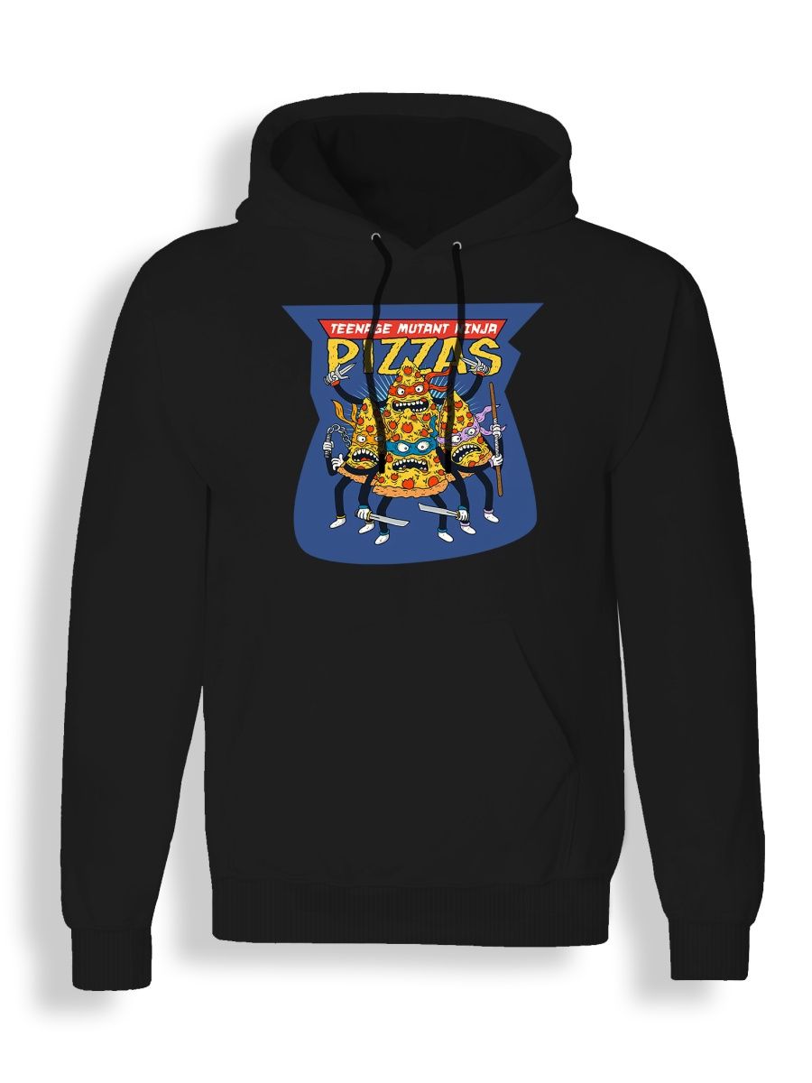

Худи унисекс СувенирShop Пицца/Pizza/Food 2 черное 4XL, "Пицца/Pizza/Food" 2