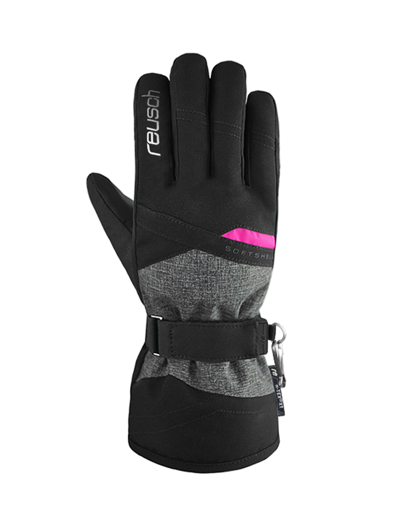 

Перчатки Reusch Helena R-Tex Xt Blck/Blck Melang/Pink Glo 6.5 INCH, Розовый;черный, Helena R-Tex Xt