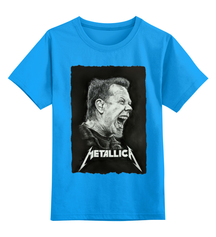 

Футболка детская Printio Metallica цв. голубой р. 152, Metallica