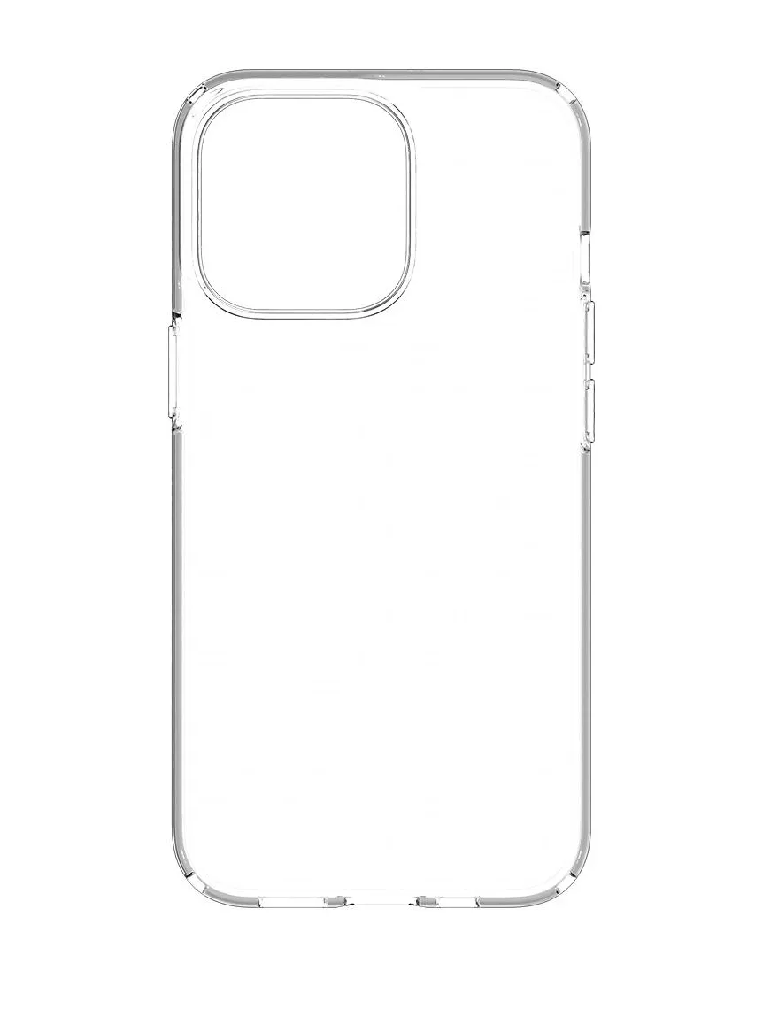Прозрачный силиконовый чехол для iPhone 14 Pro