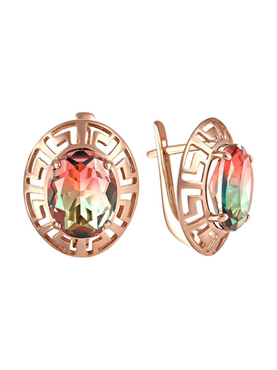 

Серьги из серебра с кварцем SamoroDki Jewelry 2-06-246-32з, 2-06-246-32з