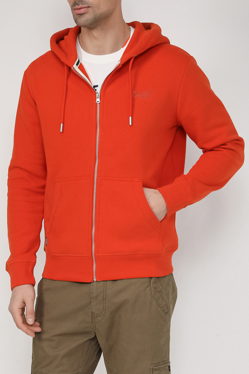 

Толстовка мужская Superdry M2013116A оранжевая 2XL, Оранжевый, M2013116A