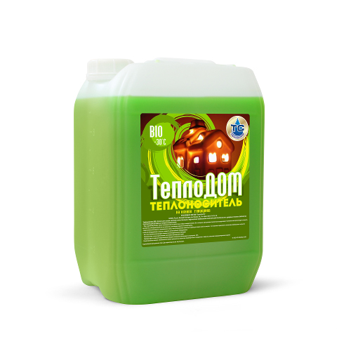 Теплоноситель ТеплоДом-30 BIO с глицерином 10 л мыло хозяйственное аист концентрированное с глицерином 150 гр