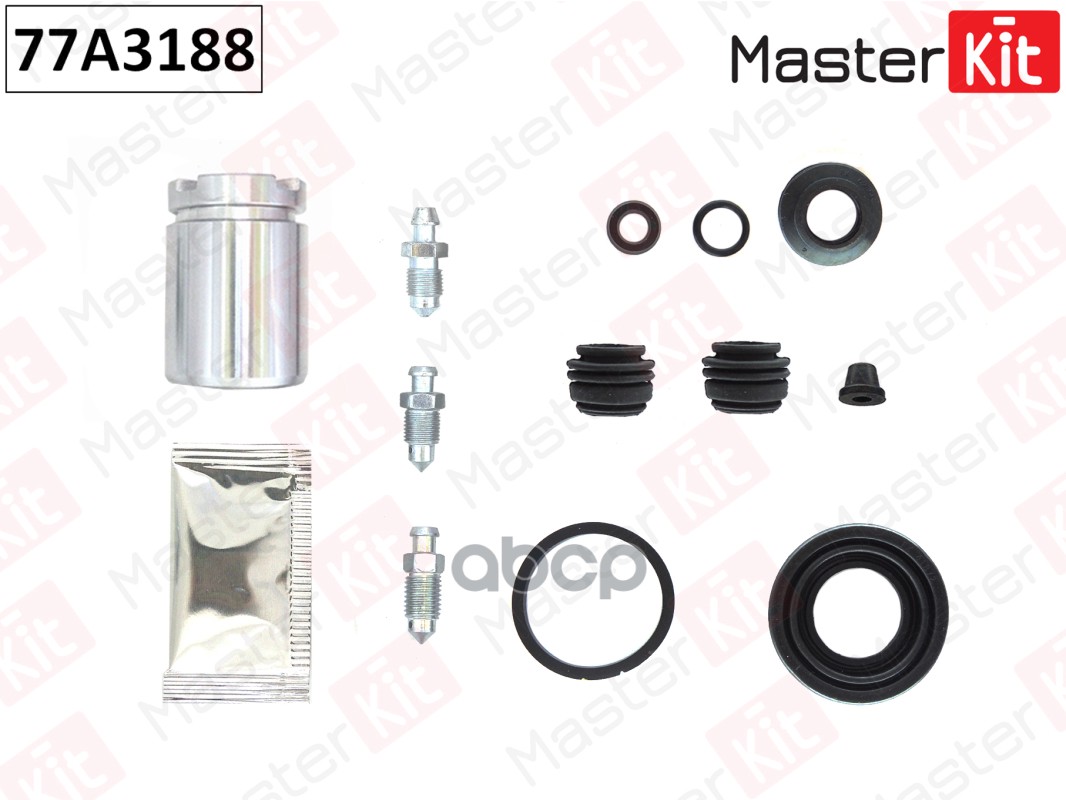 

Ремкомплект Тормозного Суппорта + Поршень | Зад | MasterKit арт. 77A3188