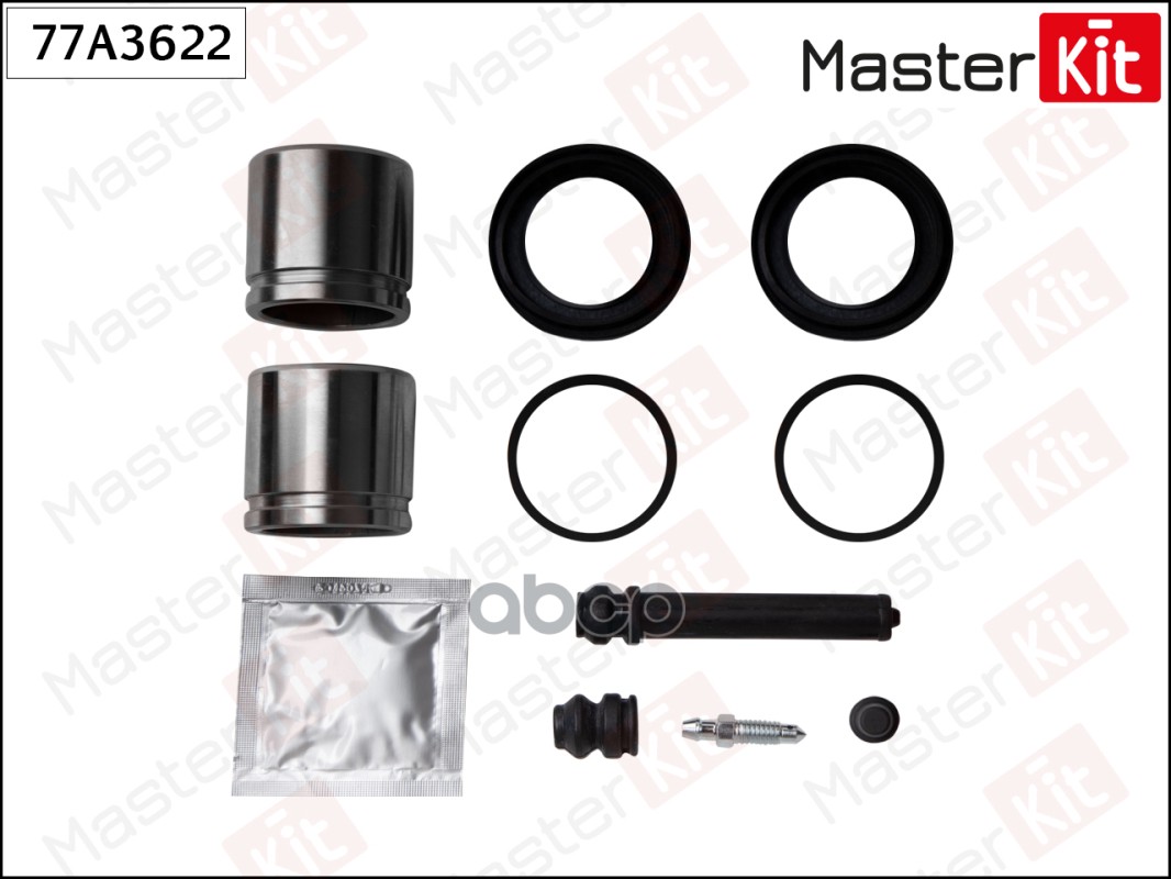 

Ремкомплект Тормозного Суппорта + Поршень Mazda E2200 01-99-> MasterKit арт. 77A3622