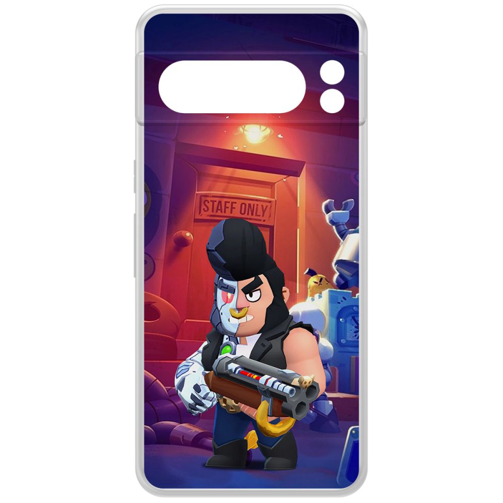 

Чехол-накладка Krutoff Clear Case Brawl Stars-Б-800 для GOOGLE Pixel 8 Pro, Прозрачный