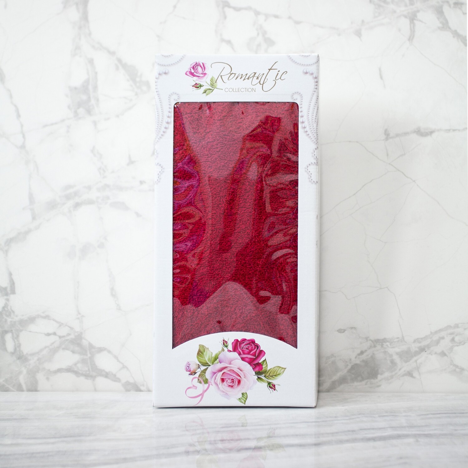 фото Полотенце eleganta venera цвет: бордовый 4 (70х130 см)
