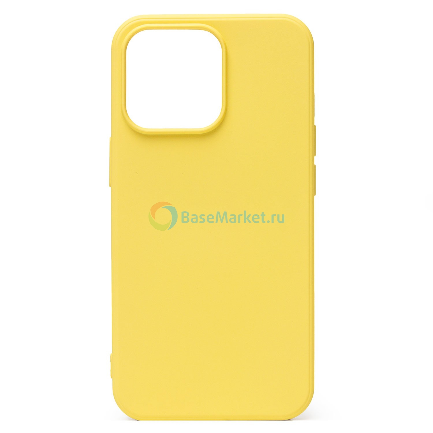 Чехол накладка Activ Full Original Design BaseMarket для Apple iPhone 13 Pro (желтый)