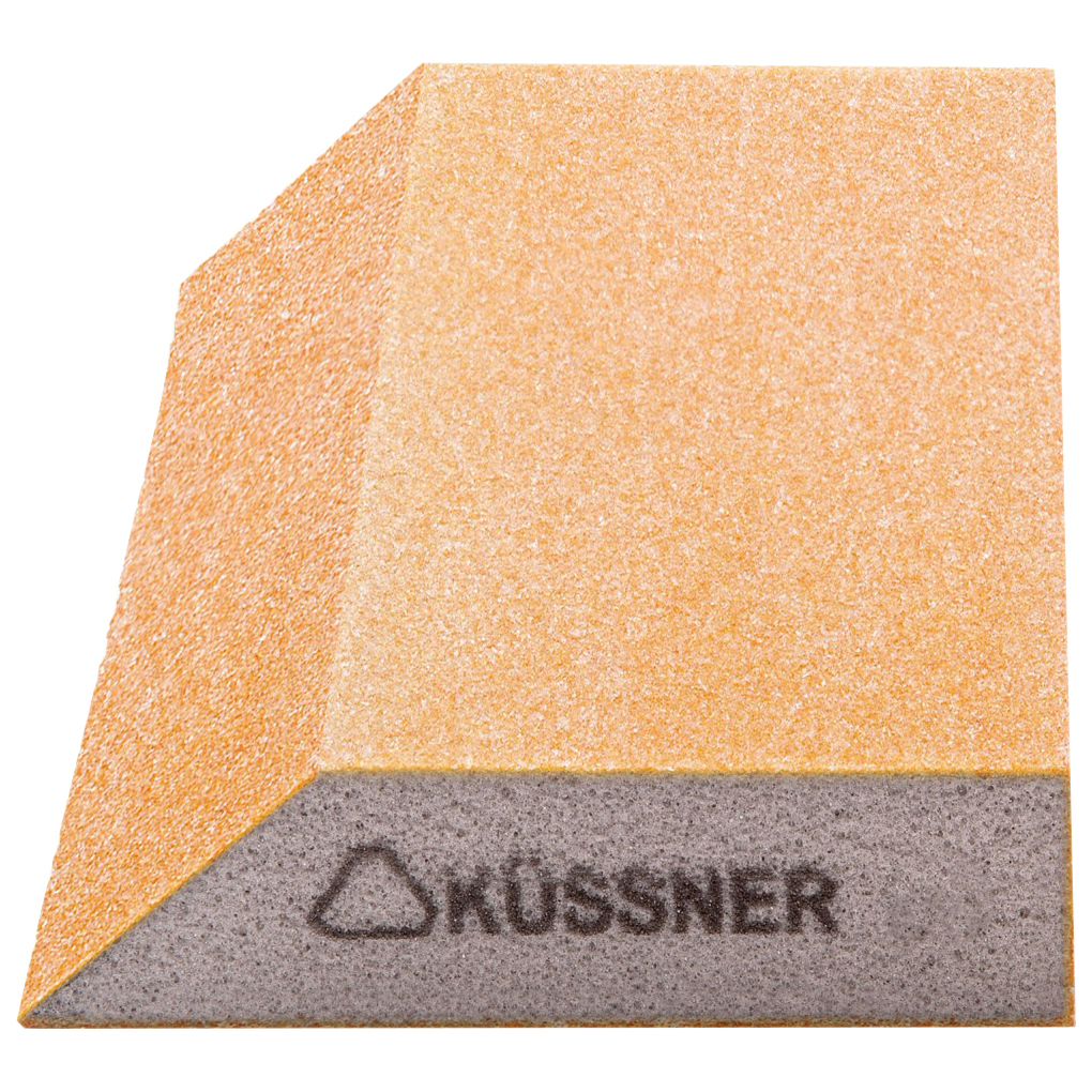 

KUSSNER Брусок шлифовальный, Р40, трапеция Soft, 125 x 90 x 25 мм 1000-250040