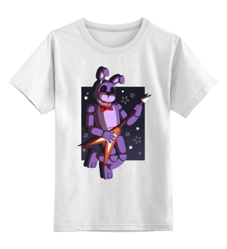 

Футболка детская Printio Bonnie (пять ночей у фредди) цв. белый р. 152, Bonnie (пять ночей у фредди)