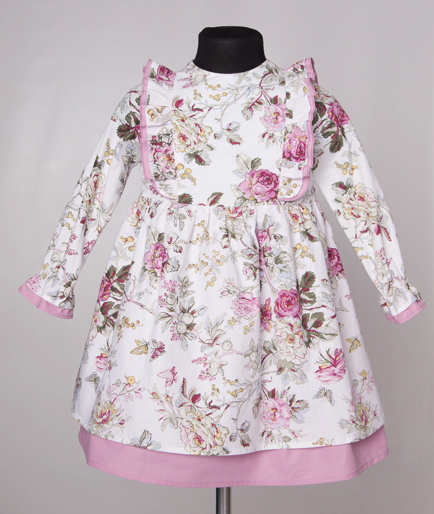 Платье детское Small Giraffe SG01005, сиреневый, 104