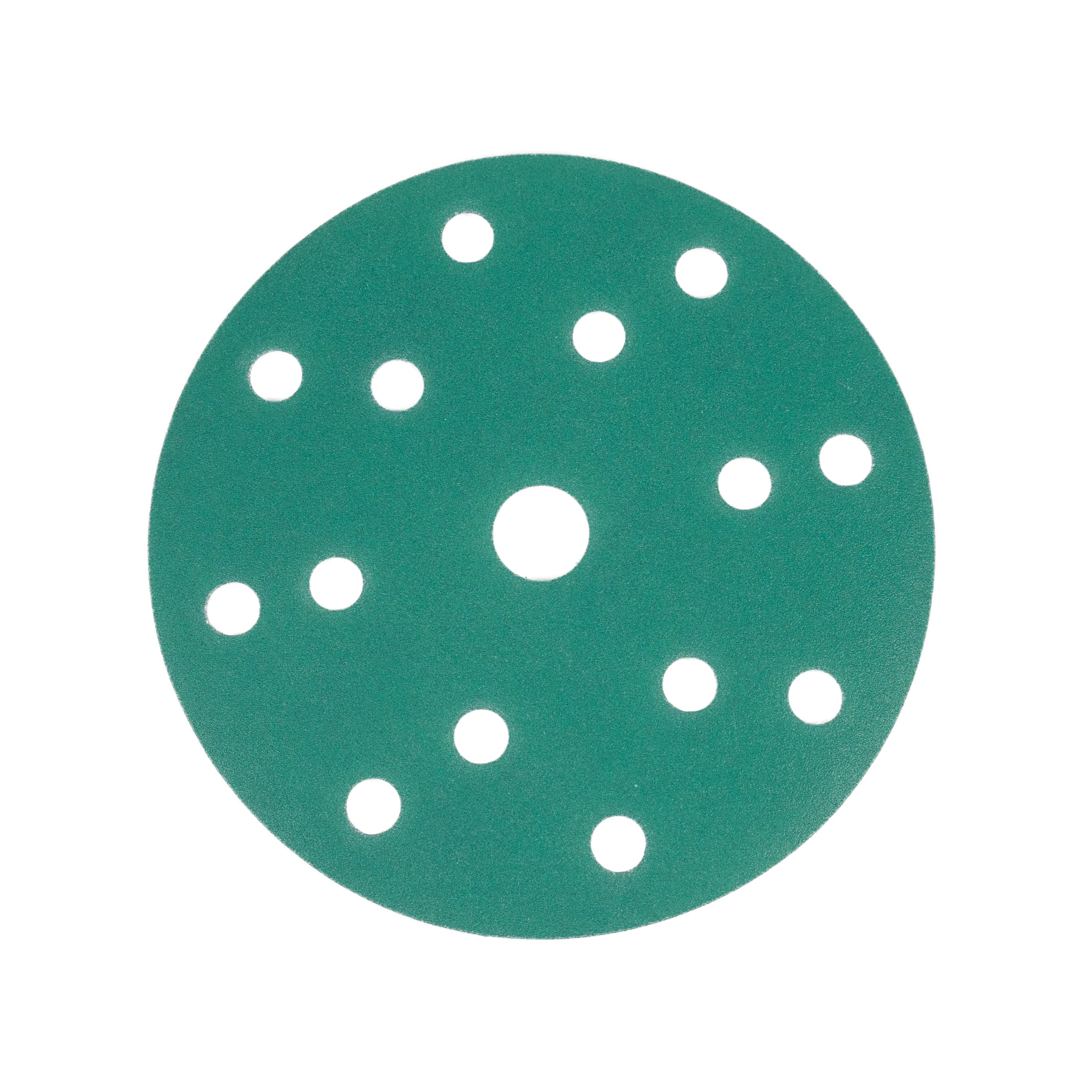 

Круг шлифовальный (сухая, d150мм, 15отв.) P 400 (VX Green)