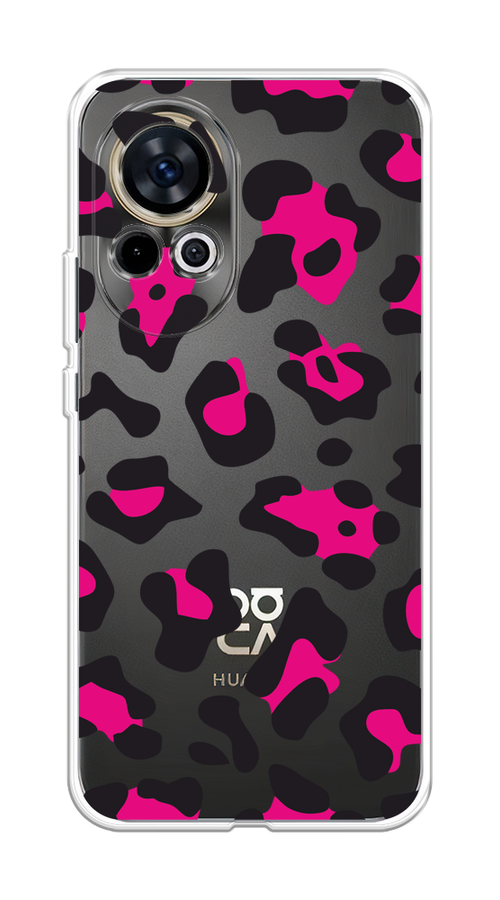 

Чехол на Huawei Nova 12 "Pink cow spots", Черный;розовый, 6123050-1