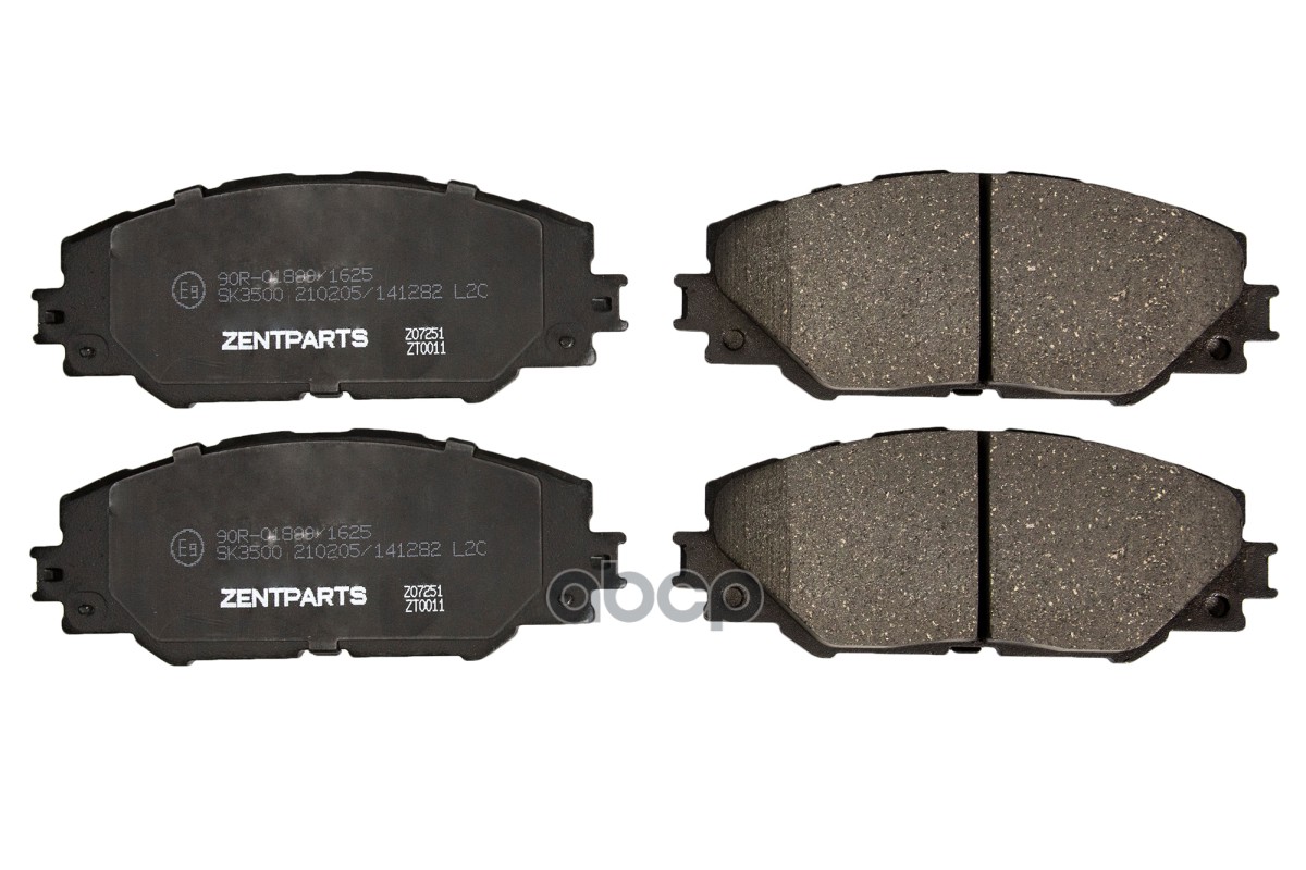 

Колодки Дисковые Передние Toyota Rav Iv 2.0vvt-I/2.2d-4d 06> ZENTPARTS Z07251 Z07251