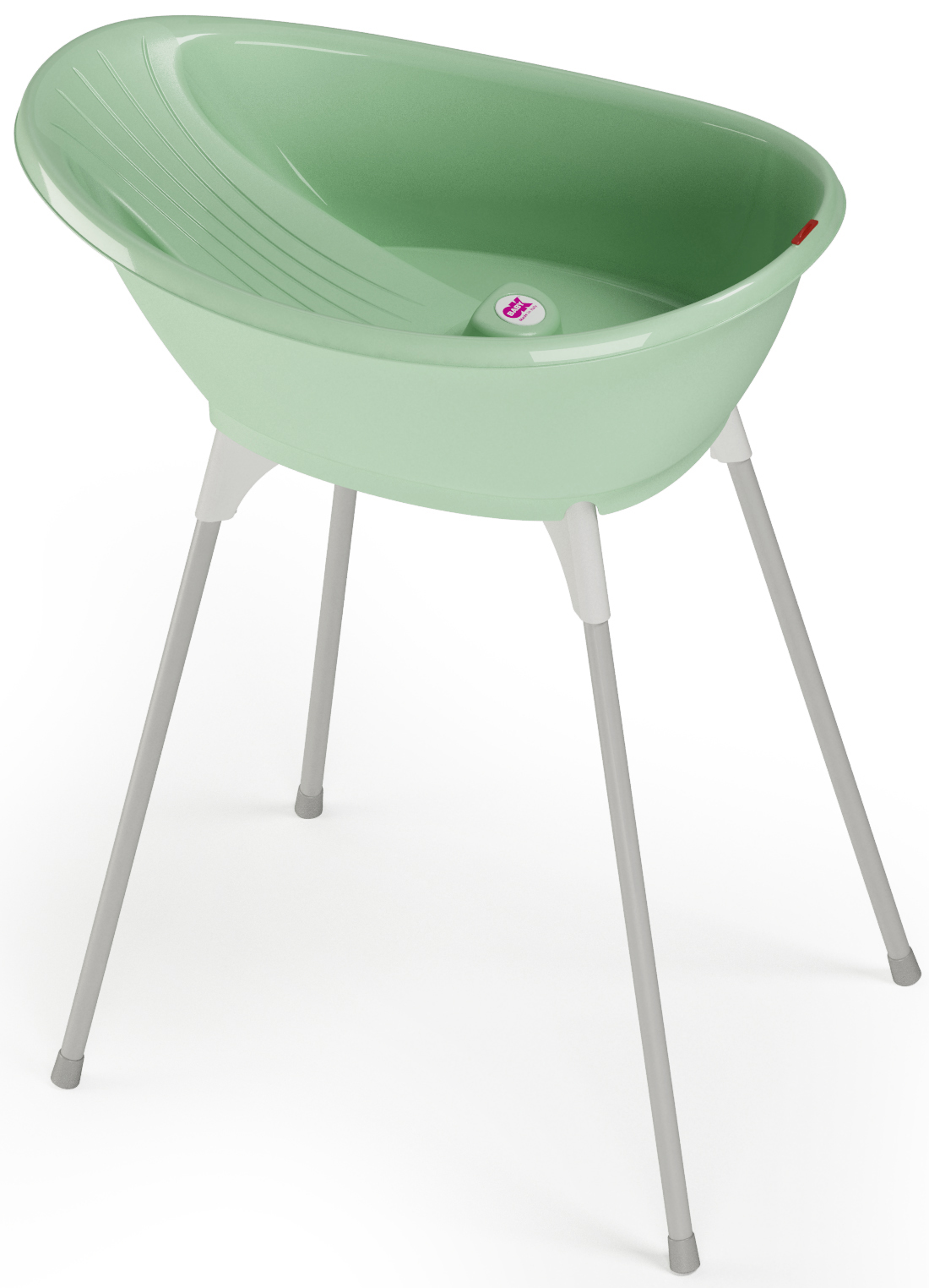 Комплект ванночка Ok Baby Bella + Подставка Зеленый