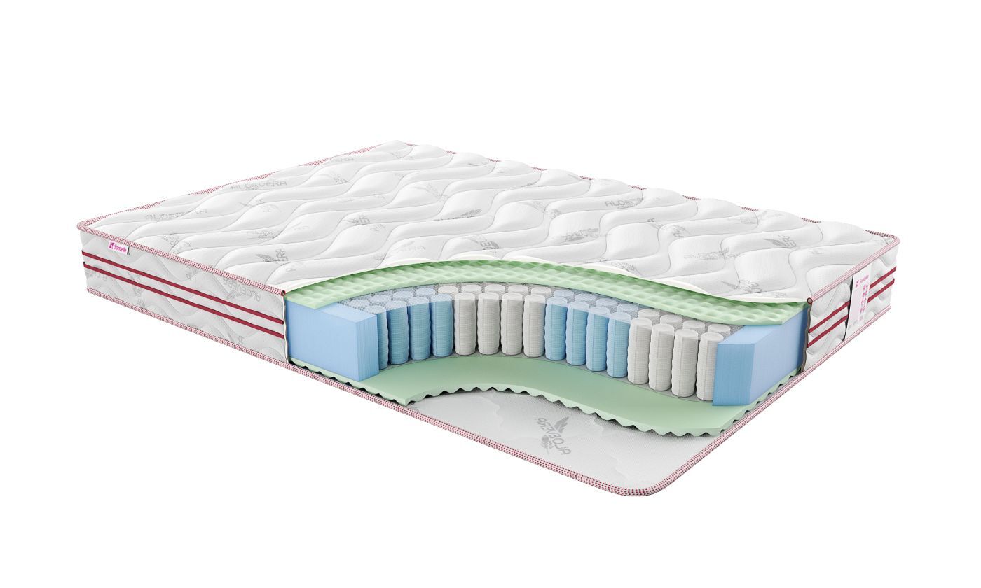 

Матрас Sontelle Sante Dual comfort R 120x200, Белый, Sante Dual comfort R