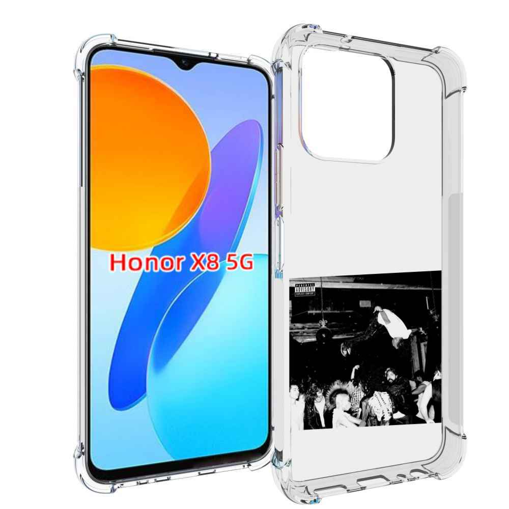 

Чехол MyPads Playboi Carti - Die Lit для Honor X8 5G, Прозрачный, Tocco