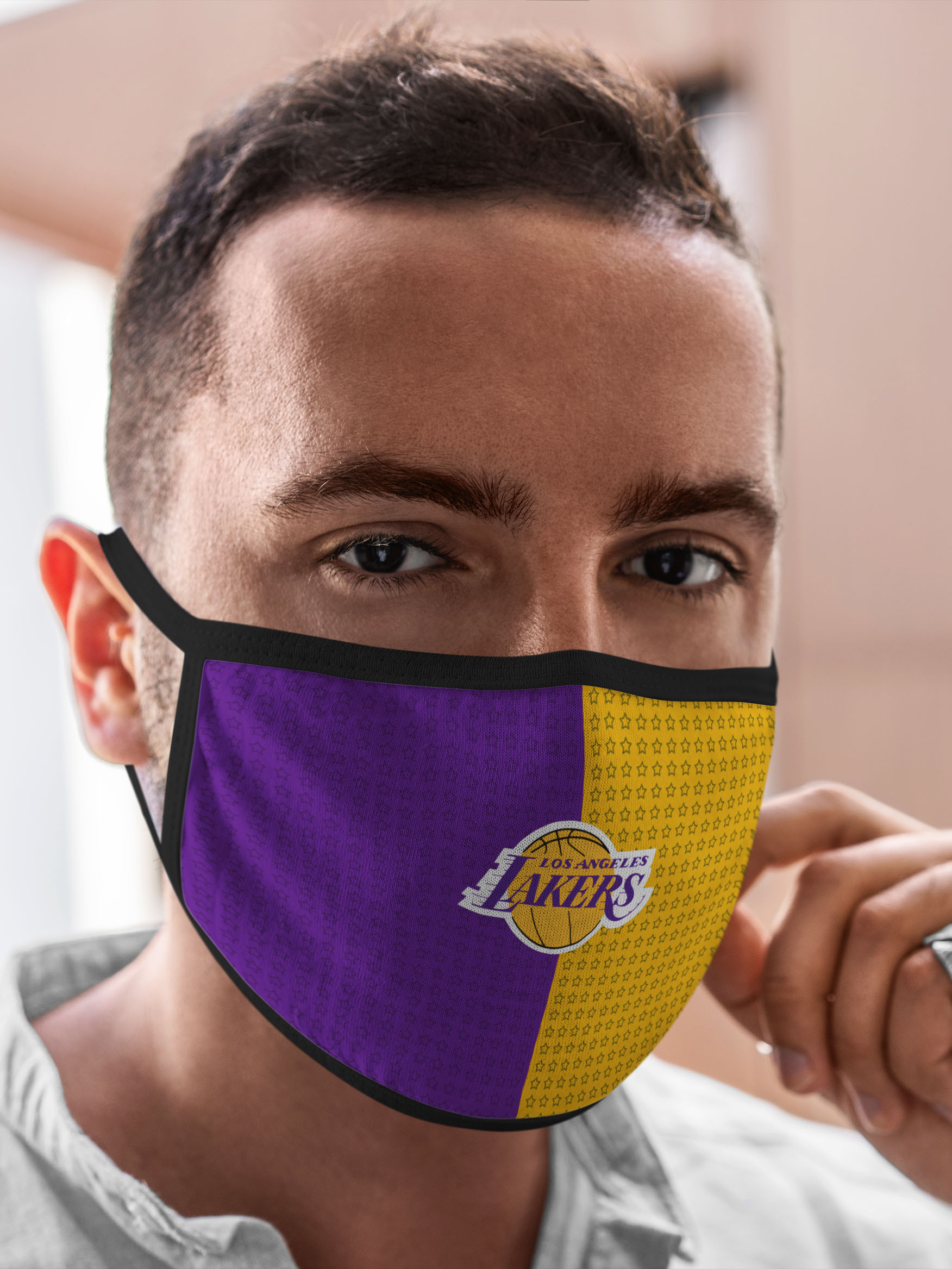 

Многоразовая маска унисекс Burnettie Los Angeles Lakers 1, Разноцветный, Los Angeles Lakers 1