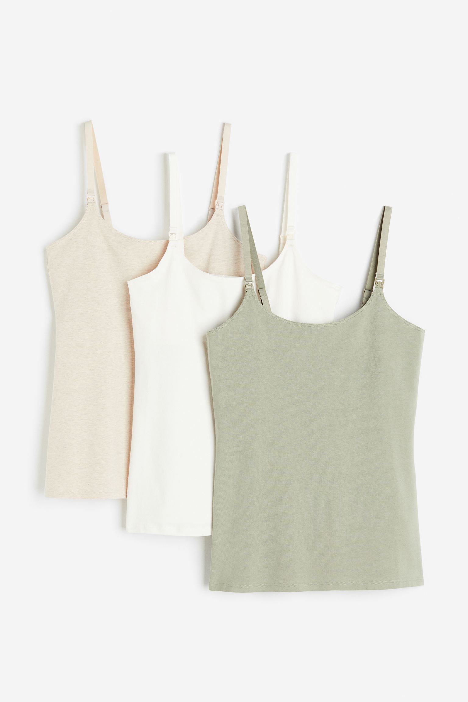 

Комплект топов женских H&M 1039096011 хаки L (доставка из-за рубежа), 1039096011