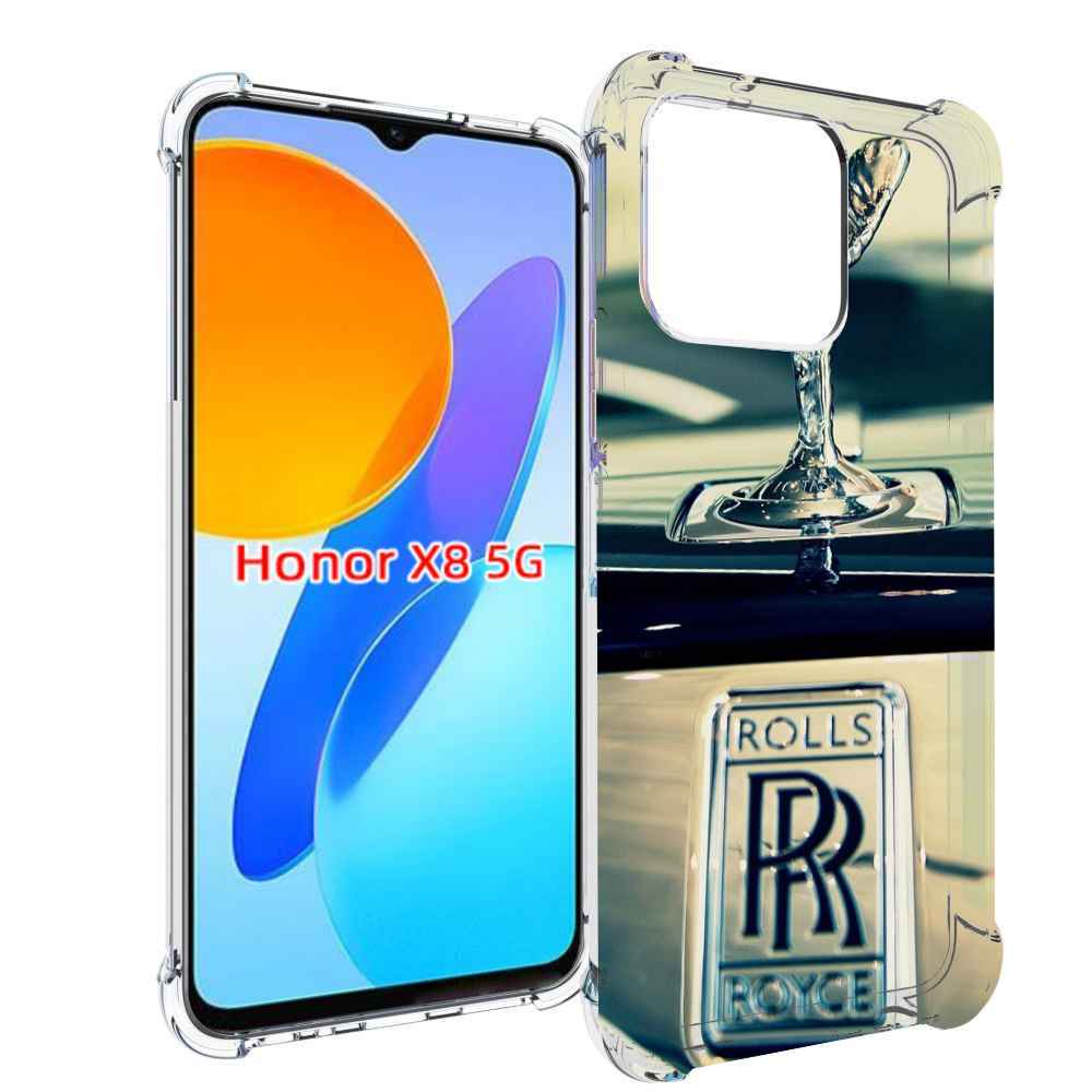 

Чехол MyPads Rolls Royce ролс роис 1 для Honor X8 5G, Прозрачный, Tocco