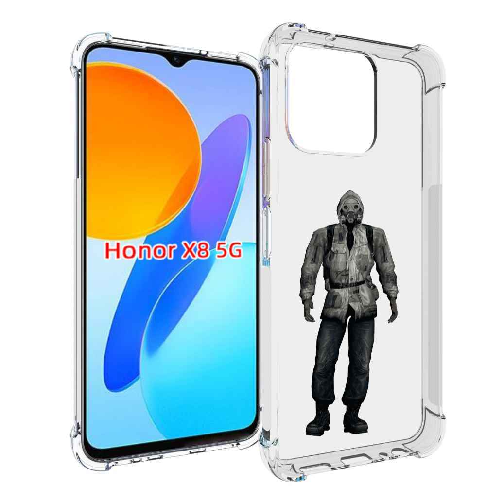 

Чехол MyPads S для Honor X8 5G, Прозрачный, Tocco