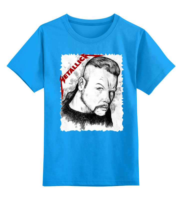 

Футболка детская Printio Metallica цв. голубой р. 152, Metallica