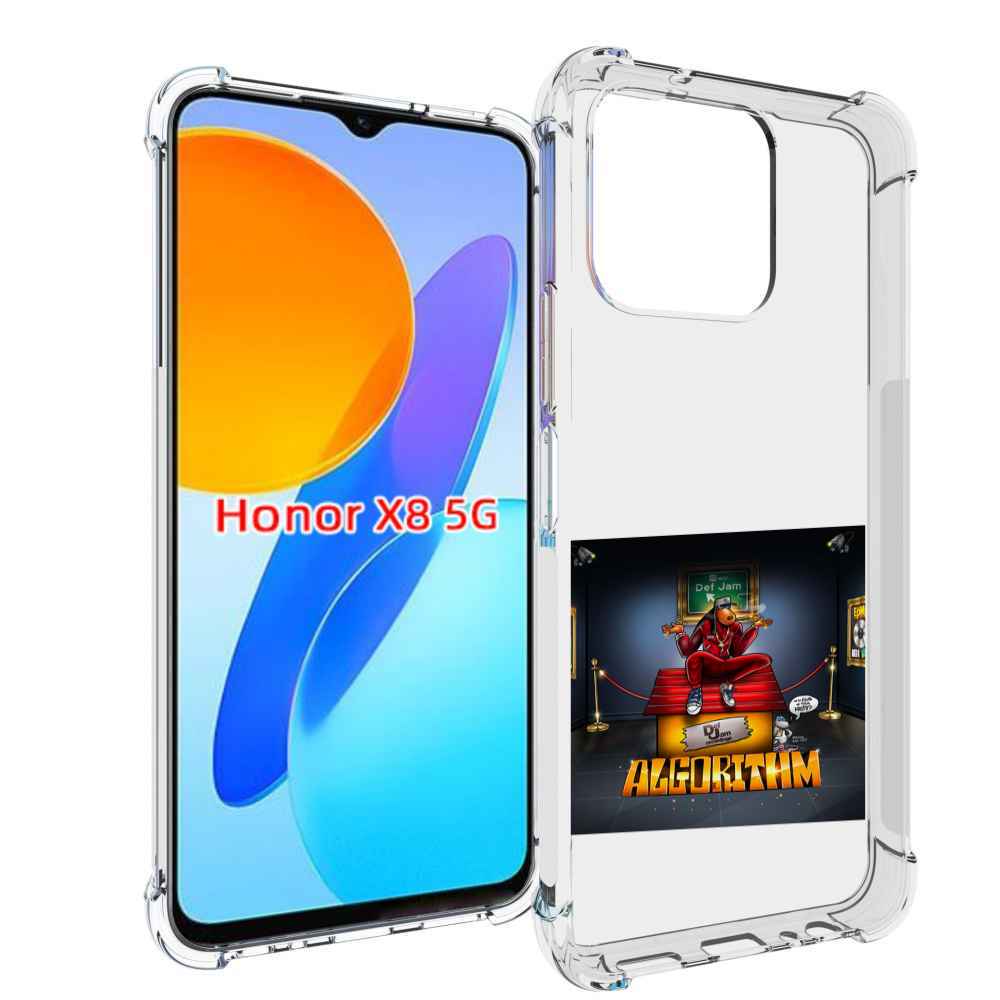 

Чехол MyPads Snoop Dogg ALGORITHM для Honor X8 5G, Прозрачный, Tocco