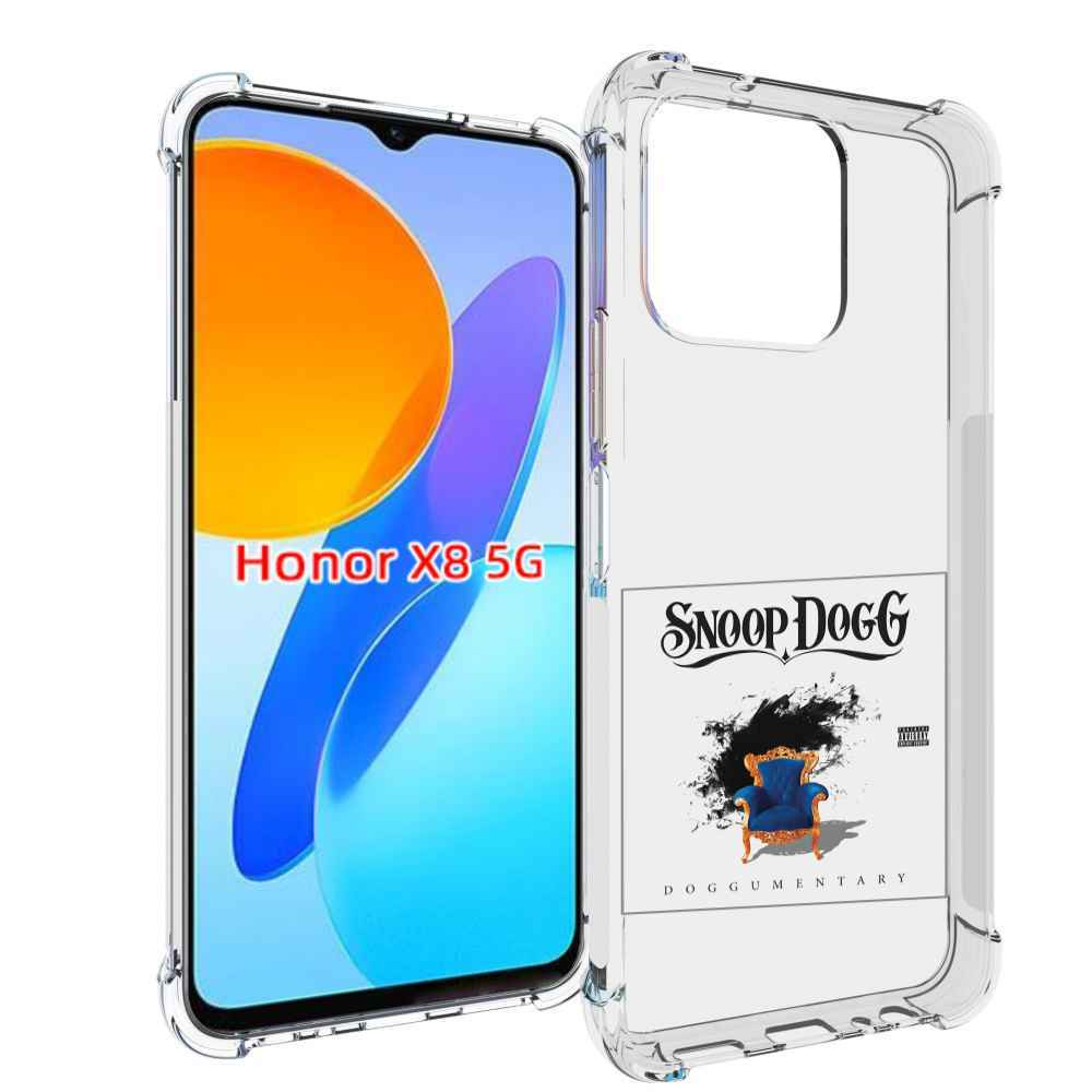 

Чехол MyPads Snoop Dogg DOGGUMENTARY для Honor X8 5G, Прозрачный, Tocco