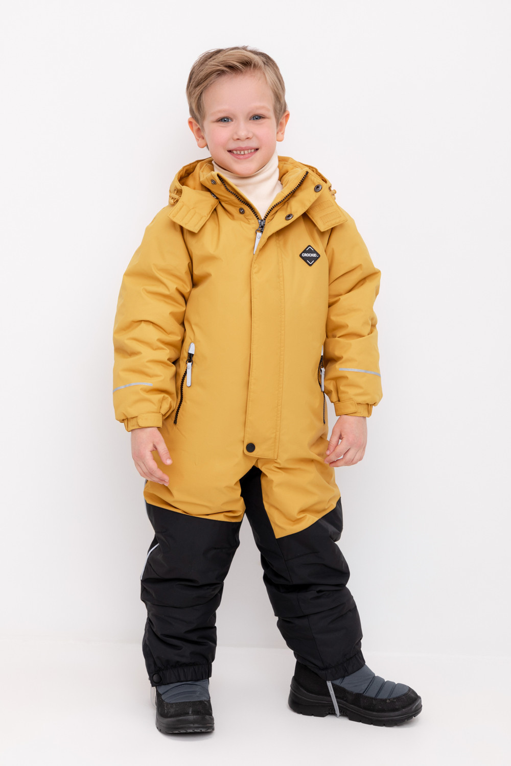 

Комбинезон детский CROCKID 1B OVL 010(1)2 желтый, 98, 1B OVL 010(1).2