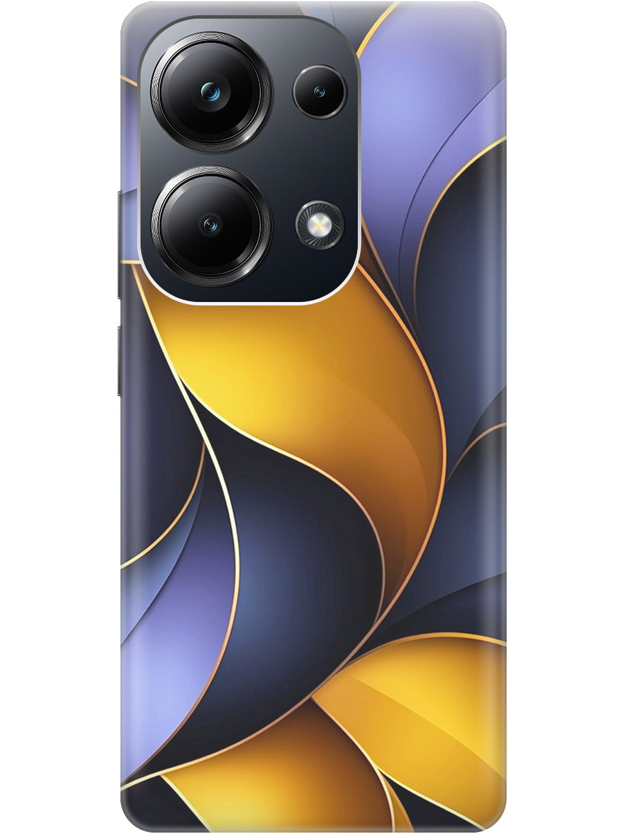 

Силиконовый чехол на Xiaomi Redmi Note 13 Pro 4G / Poco M6 Pro 4G с принтом 876520, Прозрачный;желтый;фиолетовый, 779826831