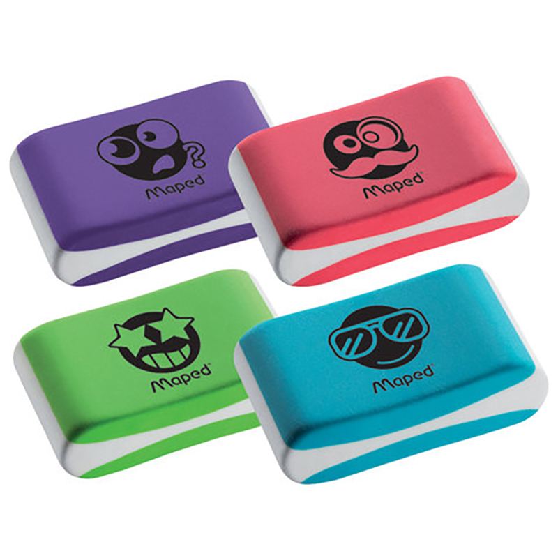 

Ластик MAPED (Франция) Essentials Soft Color, 33,5х21,5х9,9 мм, цветной, ассорти, 112922, eraser-s-97