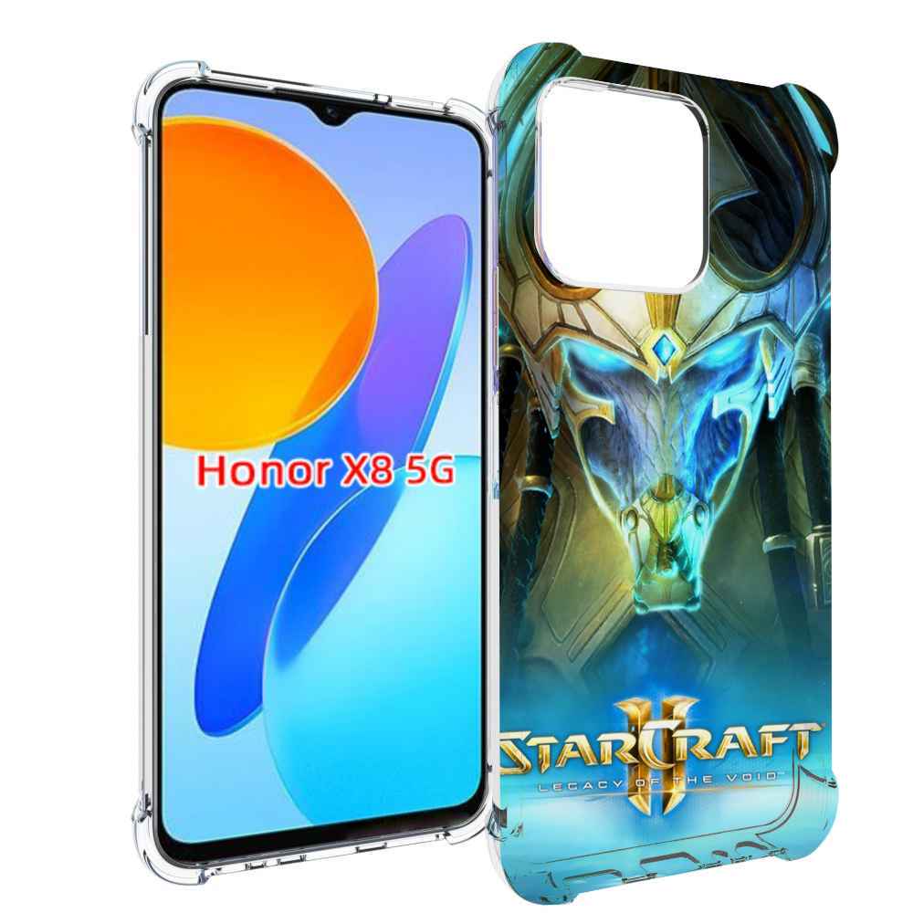 

Чехол MyPads StarCraft II Legacy of the Void для Honor X8 5G, Прозрачный, Tocco