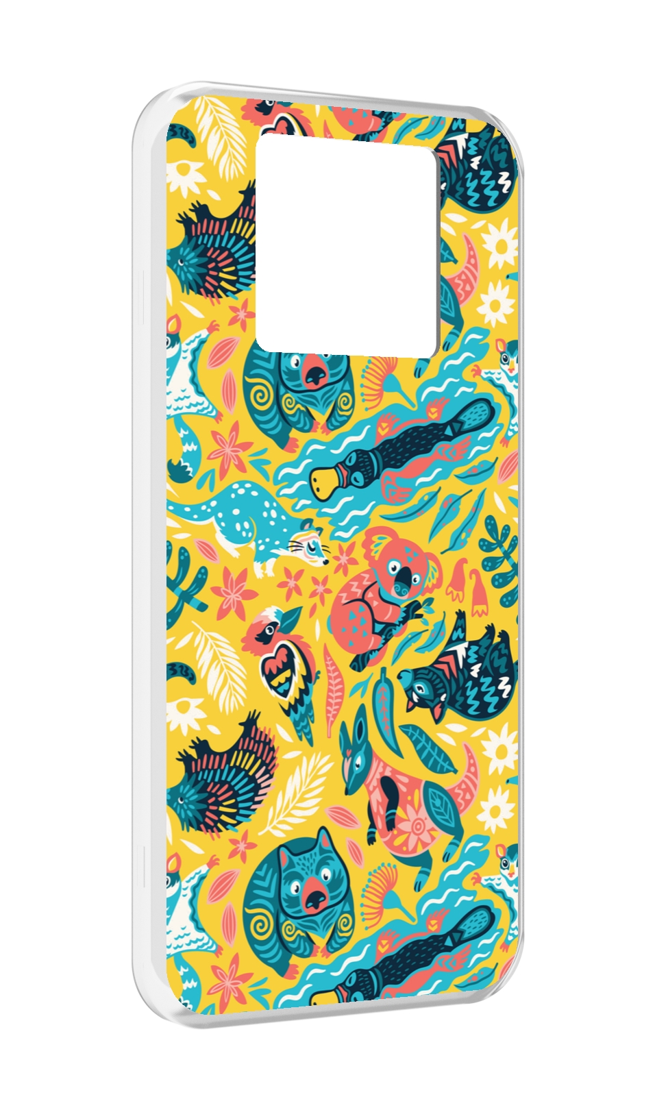 

Чехол Mypads Seamless-Pattern Для Black Shark 3 5G/Black Shark 3S, Прозрачный, Tocco