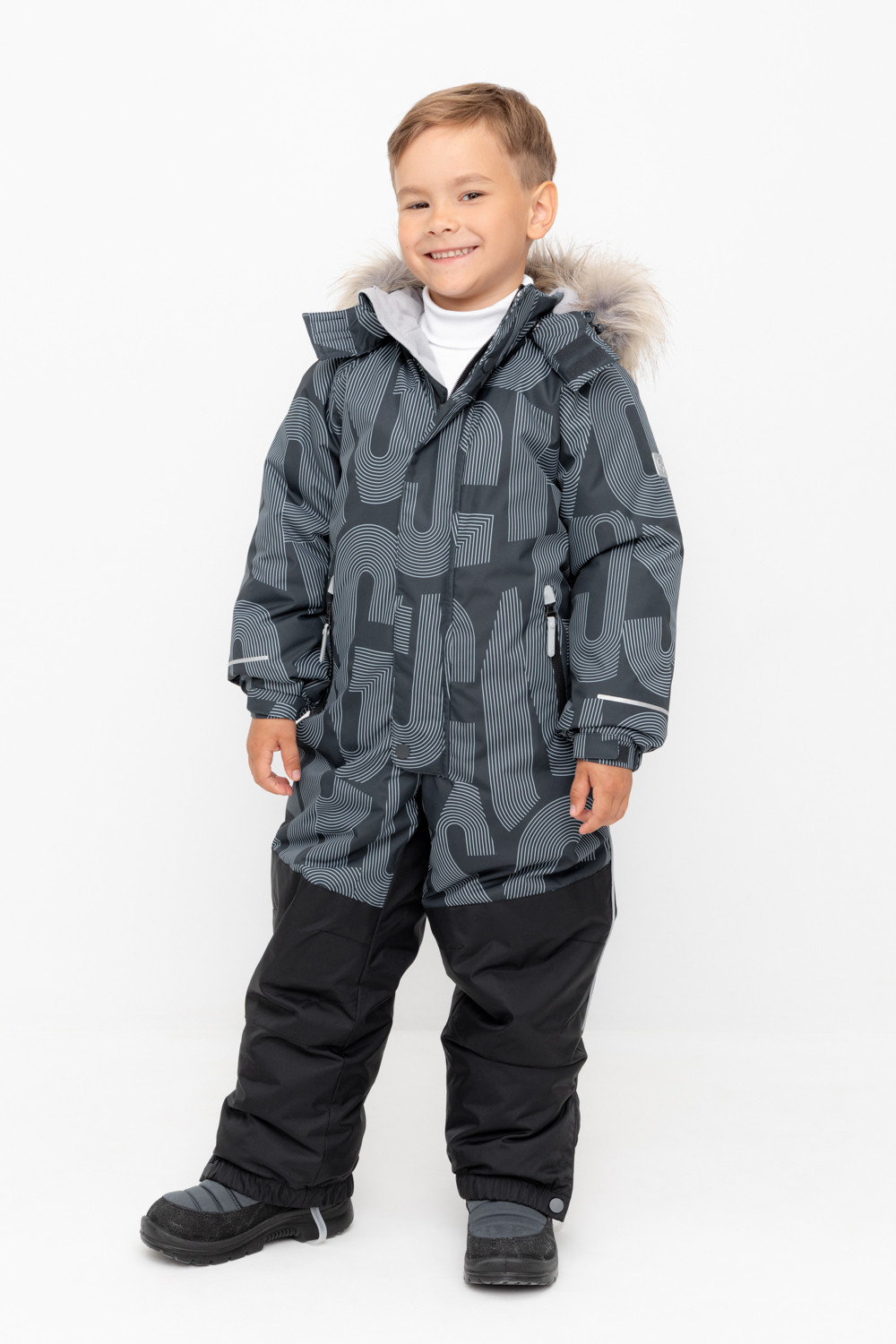 

Комбинезон детский CROCKID 1B OVL 010(2)2 черный, 110, 1B OVL 010(2).2