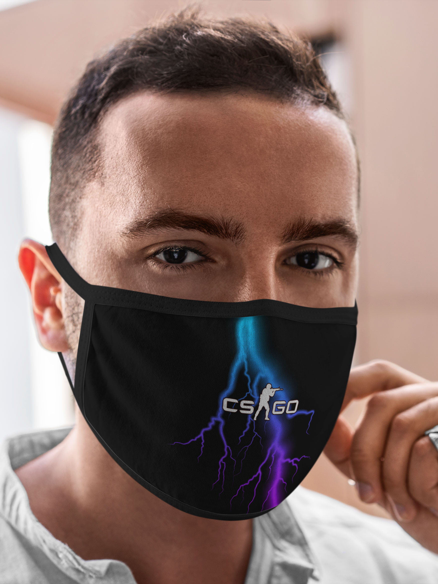 

Многоразовая маска унисекс Burnettie Counter Strike, Разноцветный, Counter Strike
