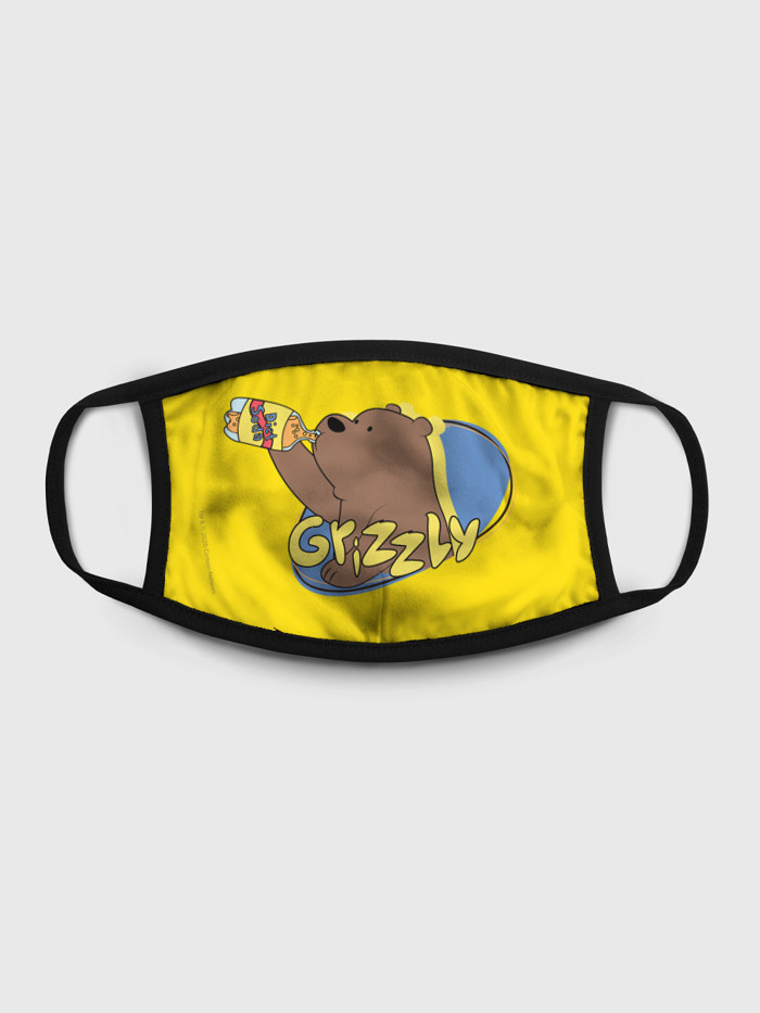 

Многоразовая маска унисекс Burnettie Grizzly, Разноцветный, Grizzly