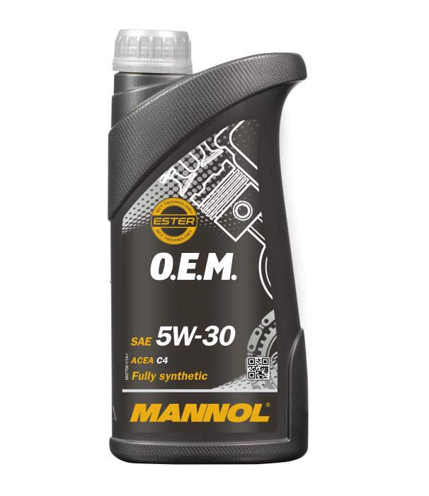 Моторное масло Mannol синтетическое diesel engines With DPF O.E.M. for Renault Nissan