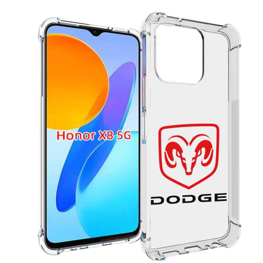

Чехол MyPads dodge-2 мужской для Honor X8 5G, Прозрачный, Tocco